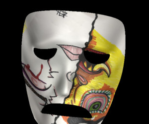 Ellie's Anxious Mask